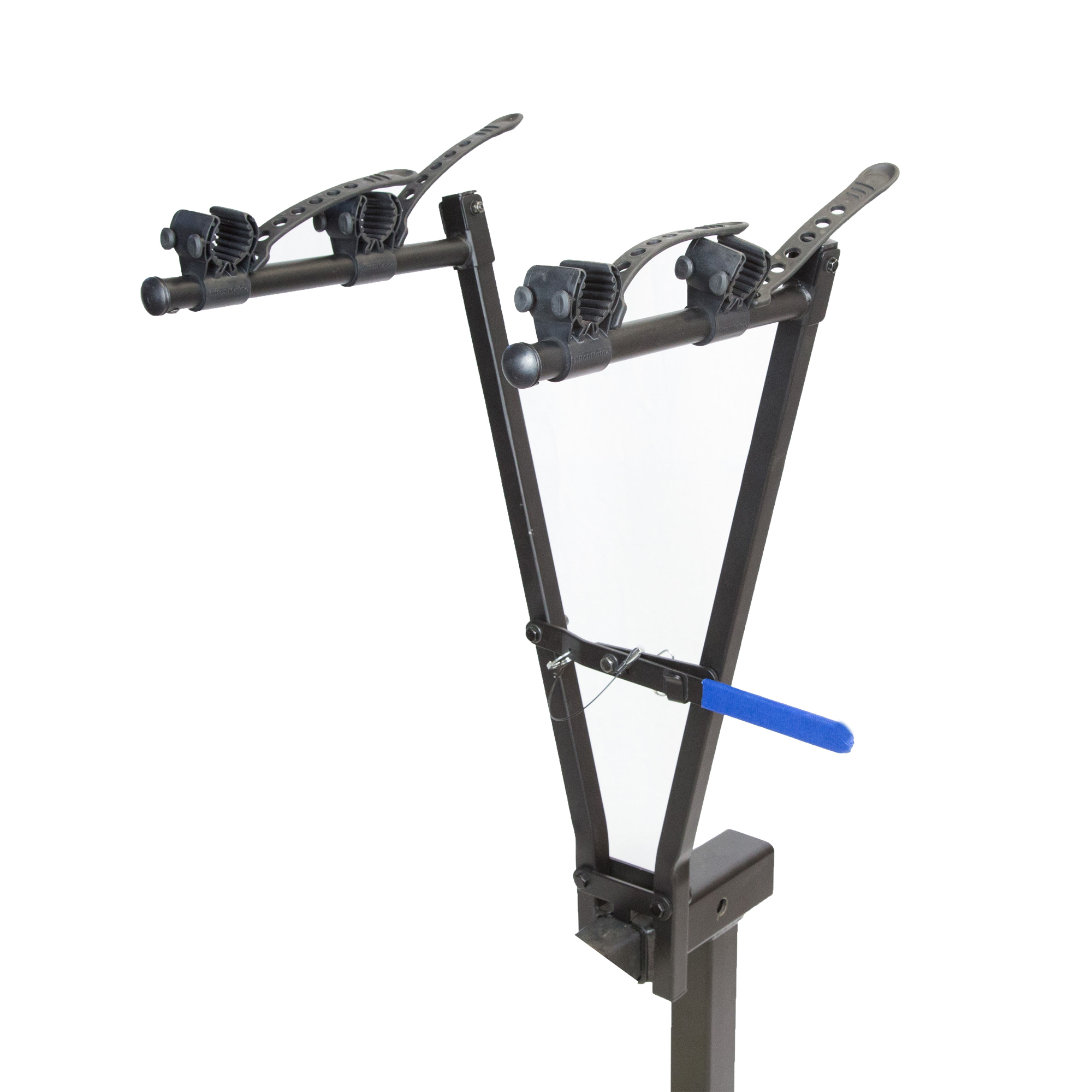 Heininger Advantage, V-Rack 2 Bike Rack, Bike Capacity 2, Color Black, Material Steel, Model# 1011